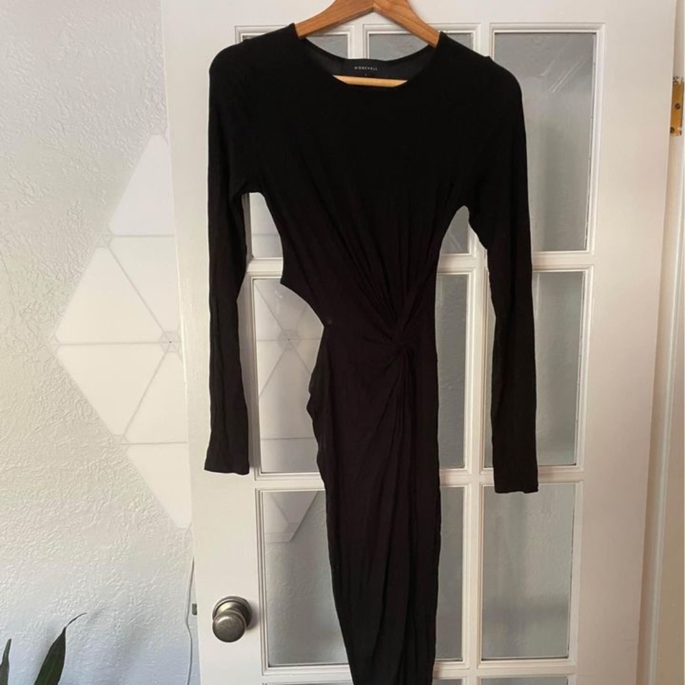 Workhall midi stretch dress